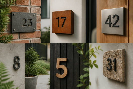 Alternatieven voor Standaard Huisnummers: 7 Stijlen