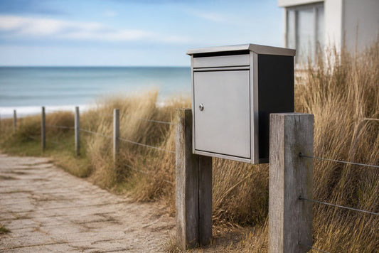 Beste materiaal voor brievenbus bij kustwoning