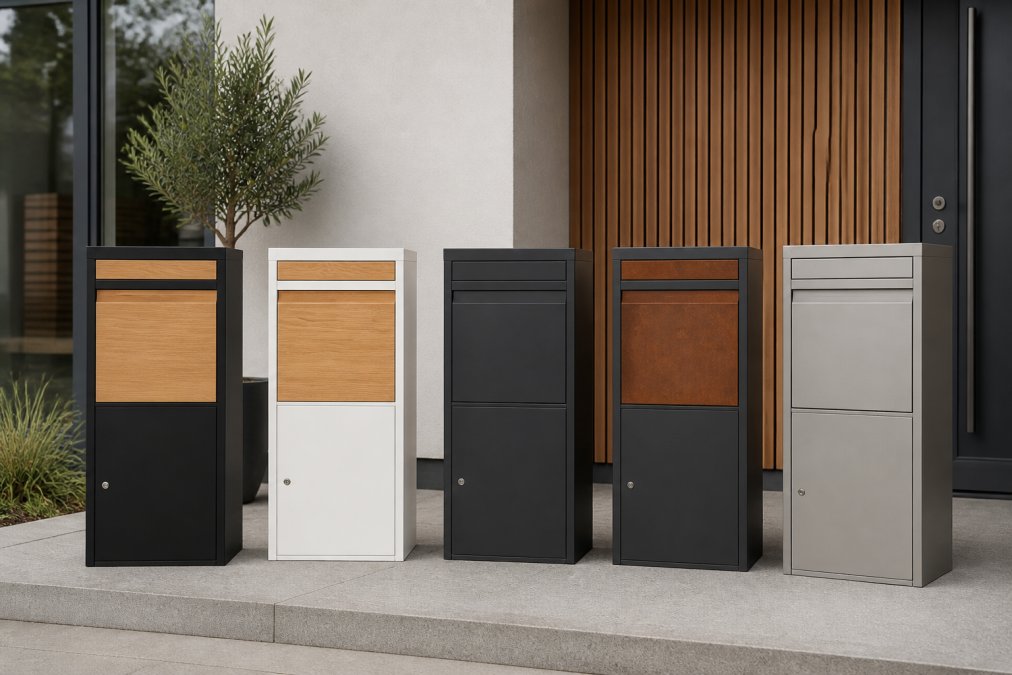 Design brievenbus voor moderne woning: 5 luxe modellen