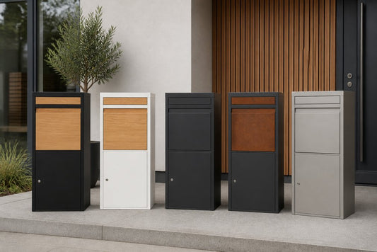Design brievenbus voor moderne woning: 5 luxe modellen