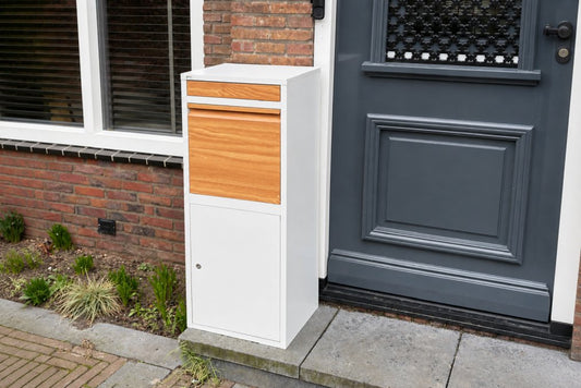 Luxe brievenbus met pakketvak kopen